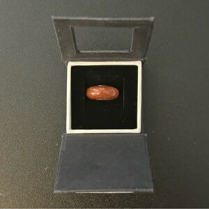 NEW Trollbeads “Goldstone” Amber Glass Charm Bead (Retired 2014)